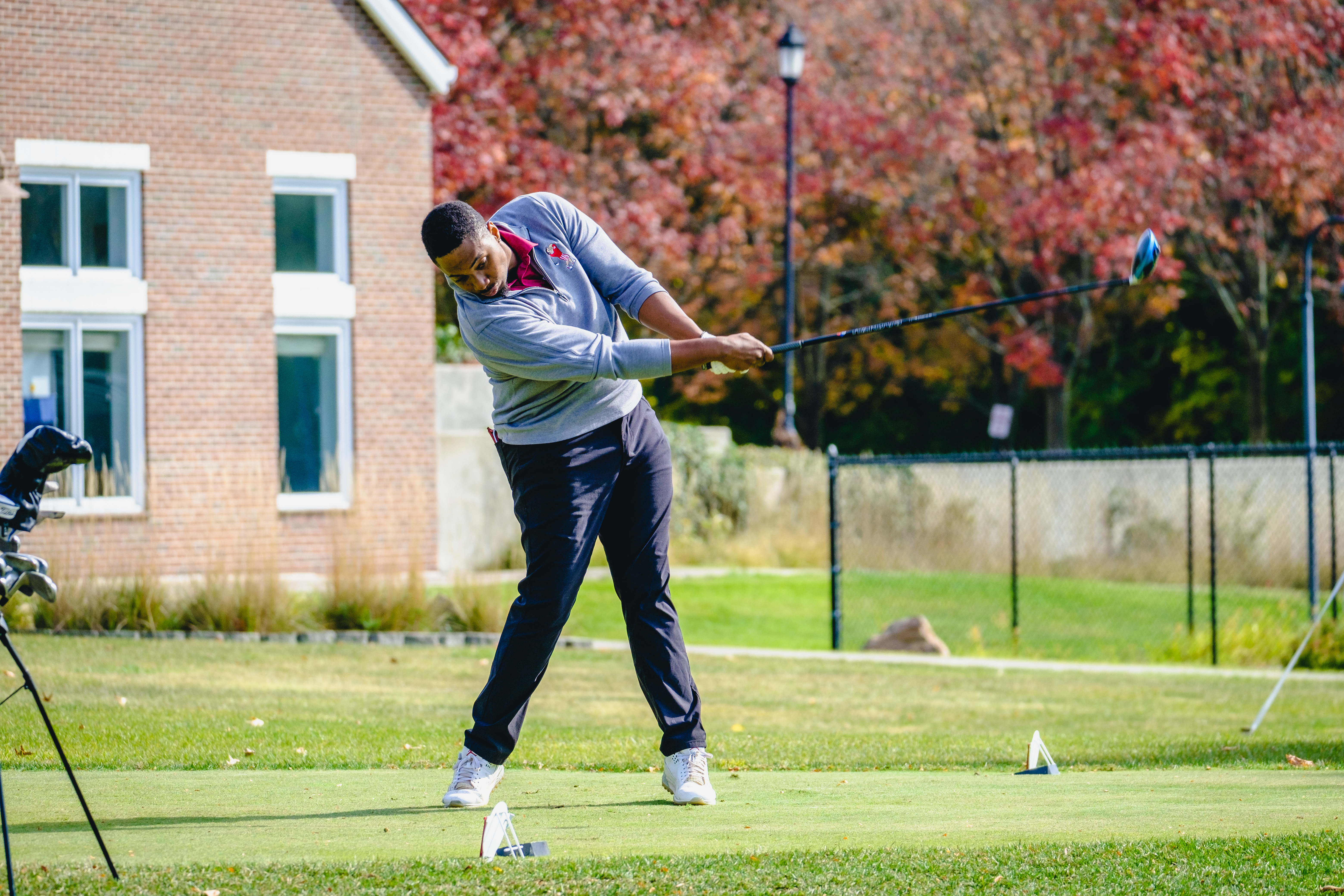 Johnson has distinguished himself at Wabash through a variety of campus leadership roles and academic achievement, including being a four-year member of the Wabash golf team. 
